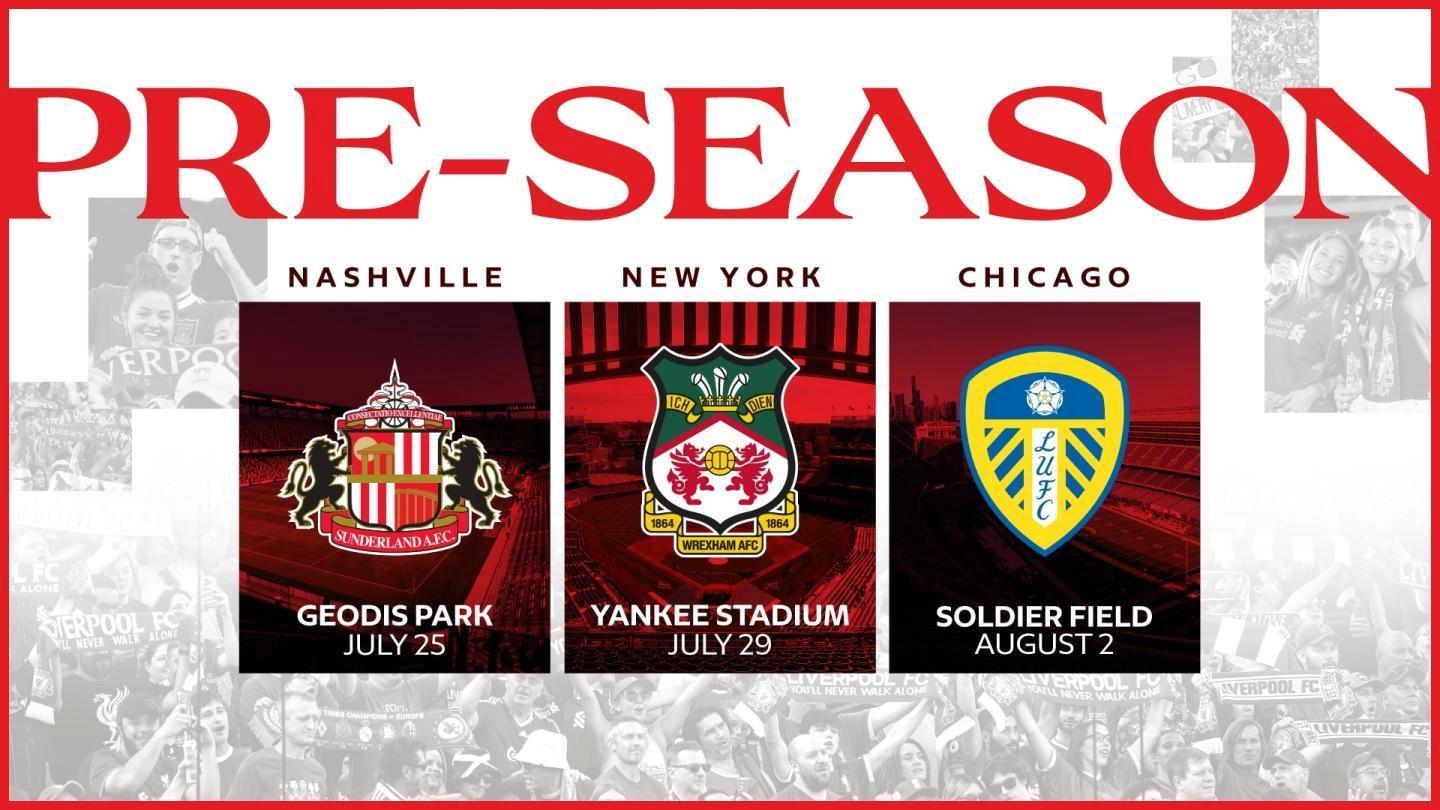 体育游戏-官方：利物浦今夏赴美国踢季前赛，对阵黑猫、利兹、雷克瑟姆