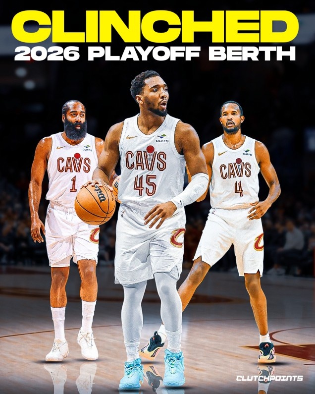 体育游戏-锁定季后赛席位！美媒：哈登和米切尔能带领骑士走多远？